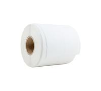 BCS LABELS - Rollo de 300 Etiquetas Polipropileno Térmico Adhesivo 100x145mm (Salida de 2) para impresoras Térmicas Etiqueta térmica de plástico para entornos húmedos, Pescaderías, Lonja, Marisquerías