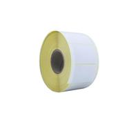 BCS LABELS - Rollo de 4000 Etiquetas Adhesivas de Papel Mate 53x33mm para impresoras de Transferencia Térmica (Zebra, TSC, Toshiba, Brother) Etiqueta Papel para impresora industrial códigos de barra