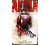 BCTS Akira - Placa de metal para pared, diseño de anime japonés, 20,3 x 30,5 cm, diseño de película de manga