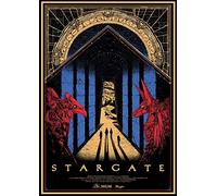 BCTS Stargate - Póster alternativo de regalo para amigos, familiares, amantes de la pared, póster de metal, 12 x 16 pulgadas