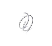 BCughia Aro de titanio para la nariz, 20 g, doble capa, círculo, daith, caracola, rook, tragus, cartílago, piercing corporal, joyería para mujeres y hombres, 0.8x10mm, Titanio, Sin piedra preciosa