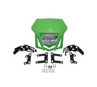 bcumst Faro de motocicleta led Para Kawasaki Para Suzuki Para XR 250 CRF 450 Faro Delantero De Motocicleta Halógeno(ejercito verde)