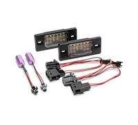bcumst Luces de matrícula coche Para Skoda Para Fabia I Tipo 6Y2 1999-2008 | Luces De Matrícula LED Blancas Completas SMD Canbus