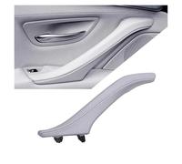 bcumst Manijas Interiores Puertas Coche Para BMW Serie 5 F10 F11 F18 520i 523i 525i 528i LHD RHD Conjunto Manija Tirador Puerta Pasajero Cuero Interior Automóvil Tiradores Interiores Coche(LEFT GRAY)