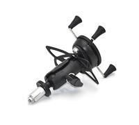 bcumst Soporte Teléfono Bici para Suzuki GSX-R 600 GSX-R 750 GSX-R 1000 GSX1300R Hayabusa Soporte Teléfono Soporte Montaje Vástago Horquilla Soporte Navegación GPS Motocicleta(Without USB)