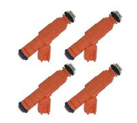 bcumst Ugello Iniettore Carburante para Mazda 6 I Sedán 4 Puertas 2.3L 2260CC L4 Gas DOHC Aspiración Natural 2003 2004 2005 Inyector Combustible 0280156156 3M4G9F593BA Inyector Boquilla(4pcs)