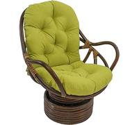 BCVPGF Cojines De Mecedora Giratoria, Almohadilla De Mecedora Giratoria Sólida, Suave Y Grueso, Cojín For Sillón De Ratán For Jardín, Balcón Y Sala De Estar Al Aire Libre,F