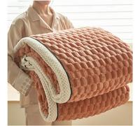 BCVPGF Mantas Gruesas Franela Mantas Multifuncionales Terciopelo Tortuga Dorada, Mantas Gruesas Terciopelo Coral Reversibles, Invierno, Comodidad, Sofás, Mantas Blandas De Apuesta,Orange-150 * 200cm