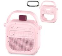BCWEGION Funda de silicona para altavoz portátil Bose SoundLink Micro 2 con asa y mosquetón