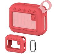 BCWEGION Funda protectora de silicona para altavoz portátil JBL GO 4, funda blanda para altavoz portátil JBL GO 4 (solo caso,monocromático)