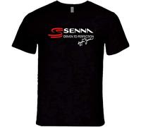 BCXJWPYKR T-Shirt brésilien Formule 1 Legend Noir Taille S à 2XL
