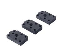 BCZAMD Base de montaje Hotend para laboratorio de bambú A1: 3 piezas de repuesto de componentes de montaje soporte de montaje Hot End fijación para accesorios de impresora A1 Mini 3D