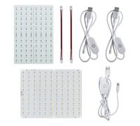 BCZAMD Lithophane - Placa de retroiluminación LED para laboratorio: 2 unidades de proyecto de impresión 3D, marco de fotos 192 x 144/156 x 120 mm con cable de alimentación USB para impresora P1P P1S