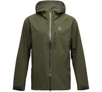 BD Black Diamond Highline Stretch Shell chaqueta hardshell hombre - Dark Moss - M