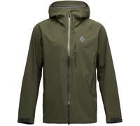 BD Black Diamond Highline Stretch Shell chaqueta hardshell hombre - Dark Moss - S