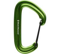 BD Black Diamond Litewire mosquetón con gatillo de alambre de escalada - Envy Green