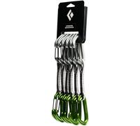 BD Black Diamond LiteWire Quickpack 12 Cm 6 Pack cintas express de escalada (pack 6 unidades) - Envy Green