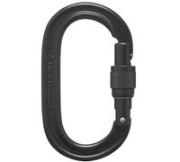 BD Black Diamond Oval Keylock Screwgate mosquetón ovalado de seguridad de escalada - Black