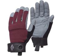 BD Black Diamond W Crag Glove guantes para asegurar y vía ferrata mujer - Bordeaux - M