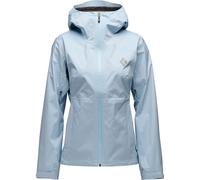 BD Black Diamond W Fineline Stretch Shell chaqueta hardshell mujer - Fog Blue - M