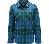 BD Black Diamond W Project Heavy Flannel camisa de franela mujer - Deeps Woods/Midnight Blue - L