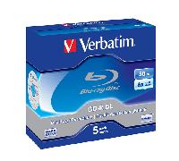 Verbatim Blu-Ray Disc Doble Capa 50GB 6x 5 Pack Jewel Case