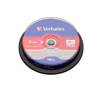 BD-RE - VERBATIM - Paquete de 10 x 25 GB - Velocidad de escritura 2x - Capa única - ScratchGuard