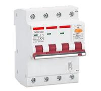 BDAYEK Disyuntores Disyuntor operado por Corriente Residual con protección contra sobrecorriente 220V 380V RCBO 10A 16A 20A 32A 40A 63A 2P 3P 4P 30MA(10a,4P 30MA)