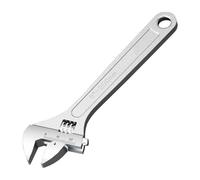 BDAYEK Llave Ajustable Llave Inglesa Universal de Gran Apertura con Mango Largo, Acero al Carbono, for Taller mecánico, Herramientas reparación Manual(6-Inch)