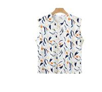 BDBDFYF Camiseta Mujer Cárdigan De Chaleco Algodón Suelto Las Mujeres con Almohadilla del Pecho-Blanco Soñador-XXXL (150-175)