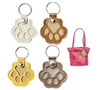 BDBFPAN 4 Piezas Recordatorio De Tu Perro Llavero Para Pelo De Perro Llavero Portátil Para Pelo De Animales Conectando Emocional Con Su Mascota