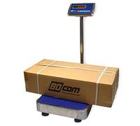BDCOM AR-300K Báscula Industrial - 300 Kg, Plato 50x40 cm, Precisión 20g, Ideal para Almacén y Logística