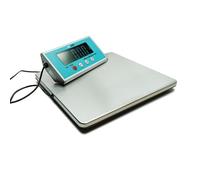 BDCOM MD-200K Báscula de paquetería (200kg x 100g) plato de 27x27cm, alimentación a pilas y a 220 V, ideal para paquetes y cajas