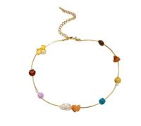 BDDCYWY Collar Creative Stone Natural Irregular IMitatioPearl para Joyas de Regalo de Fiesta de Mujeres de Combate de Mujeres.