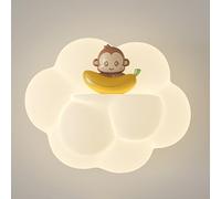 BDDCYWY Lámpara de la habitación del niño LED LED CREM Acrylic Acrylic ACRÍA para BARDILLO del BARRACIÓN, 18W Modo Color LICE Ligera LAMPERA DE CARTEGARTA ILUMINACIÓN DE ILUMBRACIÓN DE ILUMINACIÓN DE