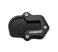 BDDXWSM Almohadilla De Extensión para Caballete Lateral Motocicleta para F900R XR 2020-2023 F900XR 2022. Protector para Soporte para Cabra(Negro)