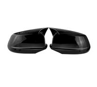 BDDXWSM Carcasa De Espejo Retrovisor Para Serie 5 F10 F11 2010 2011 2012 2013 LHD, Protector Exterior De Espejo Retrovisor De Puerta. Fundas Retrovisores(Negro 1)
