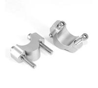 BDDXWSM Elevador de Manillar para Tracer 9, Tracer9 GT, Tracer9GT 2021-2022 - Base de Abrazadera para Tubo con Aumento de Altura. Aumento Altura Manillar(Plata)