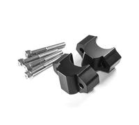 BDDXWSM Elevador De Manillar para Tracer 9, Tracer9 GT, Tracer9GT 2021 Y 2022 - Base De Abrazadera para Tubo con Aumento De Altura. Aumento Altura Manillar(Negro)