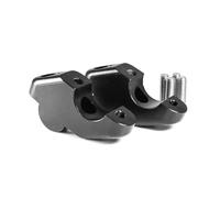BDDXWSM Elevador para Aprilia Tuono 660 V4 900 Dorsoduro 2017 - Regulador De Extensión De La Base De La Abrazadera del Tubo De Dirección. Aumento Altura Manillar(Negro)