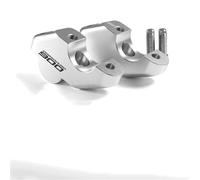 BDDXWSM Elevador para Aprilia Tuono 660 V4 900 Dorsoduro 2017 - Regulador De Extensión De La Base De La Abrazadera del Tubo De Dirección. Aumento Altura Manillar(Plata 1)