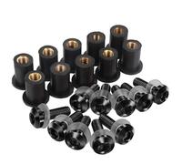 BDDXWSM Kit De Tornillos Y Pernos para Parabrisas De Motocicleta para Y&amaha Tracer 900 700 GT 900GT Tracer MT09 MT07 Tracer 7/ GT 9 / GT Kit de Tornillos de Carenado(Negro)
