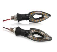 BDDXWSM Luces Direccionales Ámbar Motocicleta Para Suzuki GSXR600, GSXR 750, 1000, GSX-R600, GSX-R750 Luces auxiliares laterales(2 piezas)