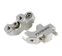 BDDXWSM Manillar De Motocicleta para XT660Z Tenere XT 660 Z, Accesorios, Adaptador De Elevación Y Retroceso, Regulador De Extensión. Aumento Altura Manillar(Plata)