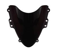 BDDXWSM Parabrisas para Motocicleta para Suzuki GSXR 600 750 K4 K5 2004 2005, Protector contra El Viento Moto Carenado Frontal(Negro)