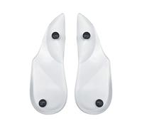 BDEPSTR 1 Par Taloneras de Silicona - Almohadillas de Gel para Talones, Alivia Dolor & Reduce Golpes, Plantillas Ortopédicas para Piernas O & OX, Talla 34-39
