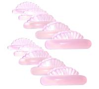 BDEPSTR 10 Almohadillas Autoadhesivas para Lifting de Pestañas, Moldes de Silicona Rosa Reutilizables para Levantamiento de Pestañas, Kit Profesional para Salón y Uso Doméstico, 5 Tamaños