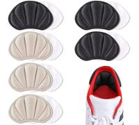 BDEPSTR 6 pares Taloneras para zapatos, almohadillas autoadhesivas, almohadillas para talones reducir talla zapato, almohadillas taloneras antirozaduras zapatos, protector talon zapato-D