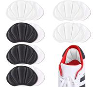 BDEPSTR 6 pares Taloneras para zapatos, almohadillas autoadhesivas, almohadillas para talones reducir talla zapato, almohadillas taloneras antirozaduras zapatos, protector talon zapato-F