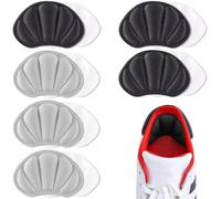 BDEPSTR 6 pares Taloneras para zapatos, almohadillas autoadhesivas, almohadillas para talones reducir talla zapato, almohadillas taloneras antirozaduras zapatos, protector talon zapato-C